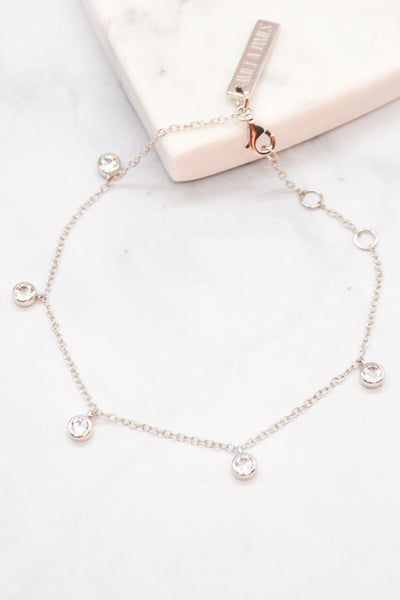 Corinthians Collection White Rhodium Plate 6.5