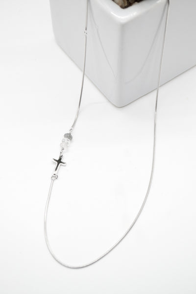 Ecclesiastes Collection White Rhodium Plate 15