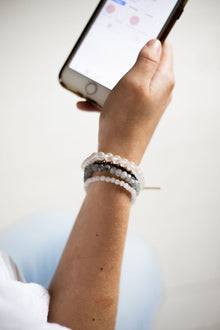 Provision and Protection 14K Gold Plate Labradorite Set of 4 Bracelets