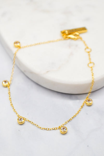 Corinthians Collection 14K Gold Plate 6.5