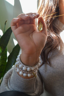 Isaiah Collection 14K Gold Plate 26” + 2” Heptagon Clear Quartz Pendant Necklace