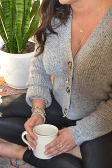 Corinthians Collection 14K Gold Plate 15” + 2” Extender 7-Sided Clear Quartz Rose Cut Pendant Necklace