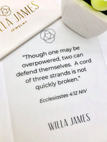 Ecclesiastes Collection 14K Gold Plate Sterling Silver Triple Marquise Amazonite Stud Earrings